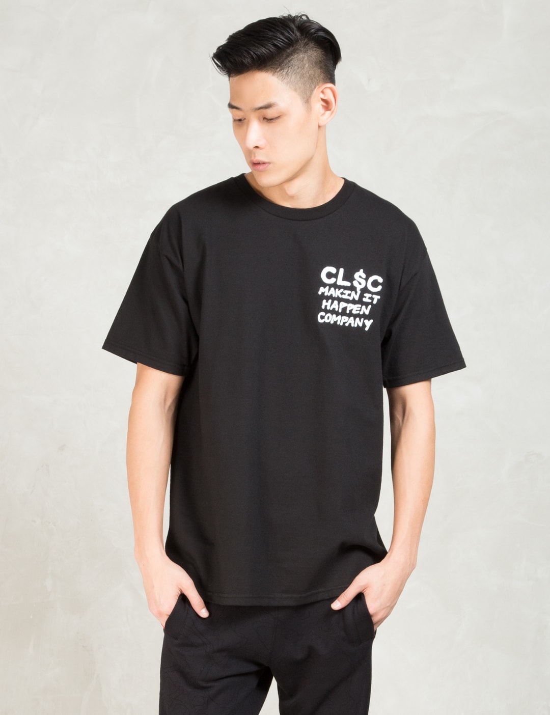 Clsc - Black Cha Ching T-Shirt | HBX - Globally Curated Fashion and ...