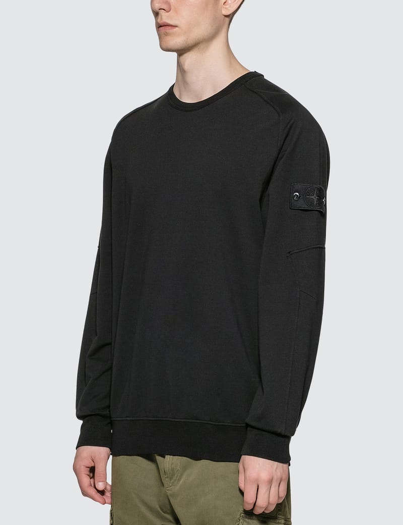 Stone island ghost piece best sale crew neck