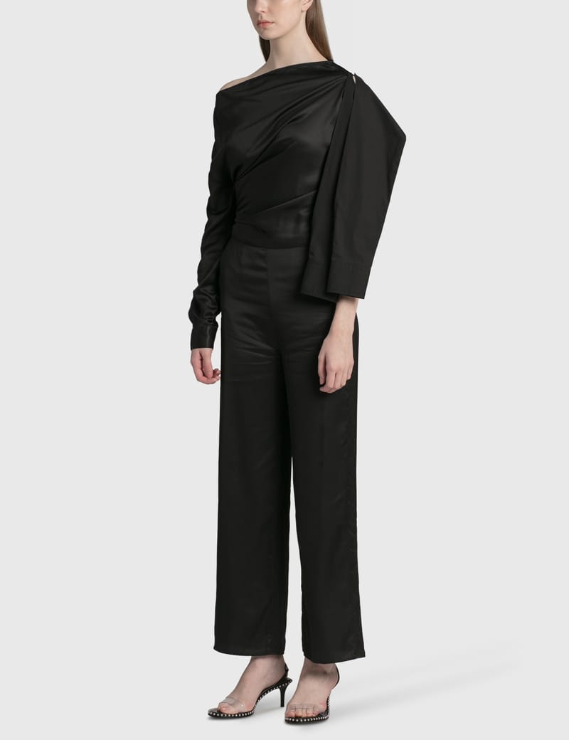 MM6 Maison Margiela - MM6 Faux Sleeves Jumpsuit | HBX