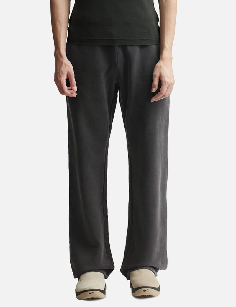 Entire Studios Straight Leg Sweat Pants - Heavy enzyme-washed