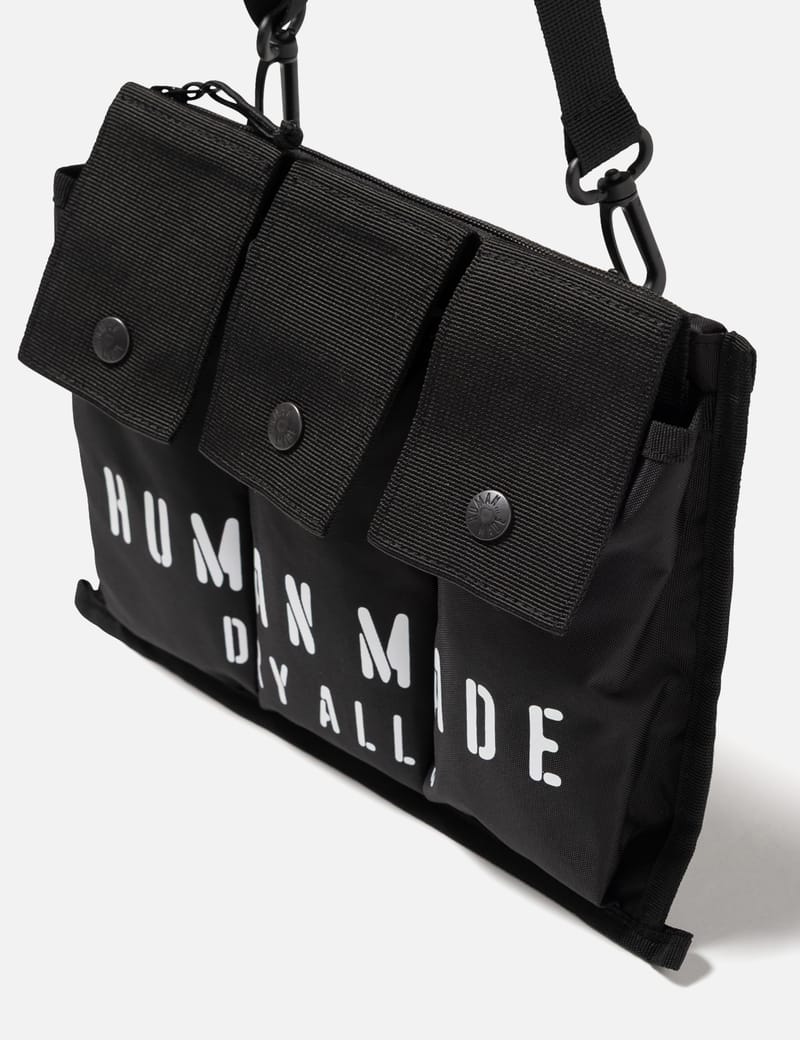 Human Made Military Shoulder Bag - Durable tactical storage in