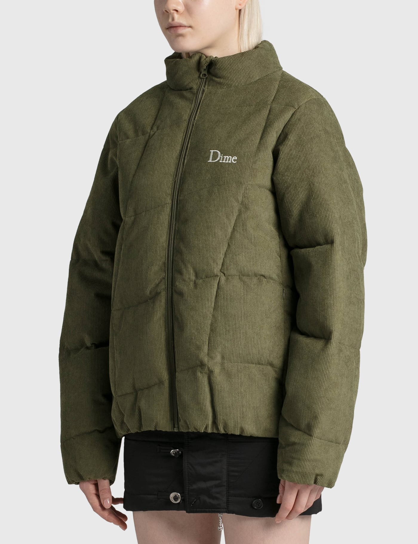 Dime - Corduroy Wave Puffer Jacket | HBX - Globally Curated 