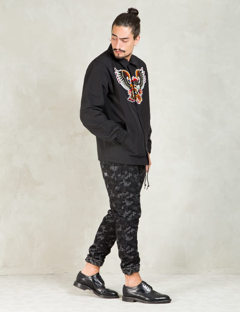 Facetasm - Black Eagle Coach Jacket | HBX - Globally Curated