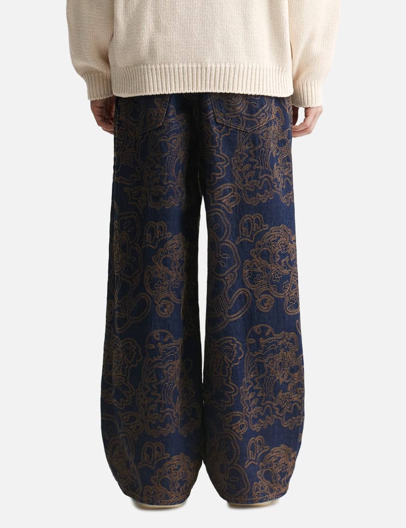 Kenzo - 'KENZO VERDY MARKET' Baggy Fit Jeans | HBX