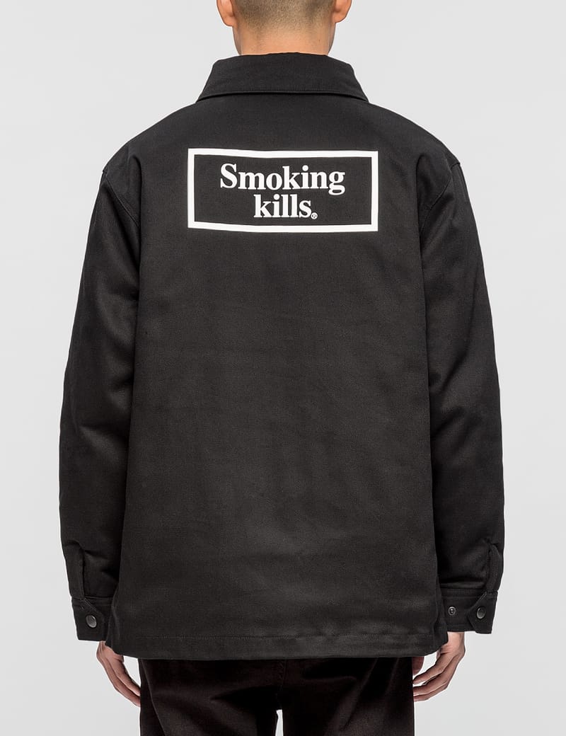 Smoking Kills Coach Jacket