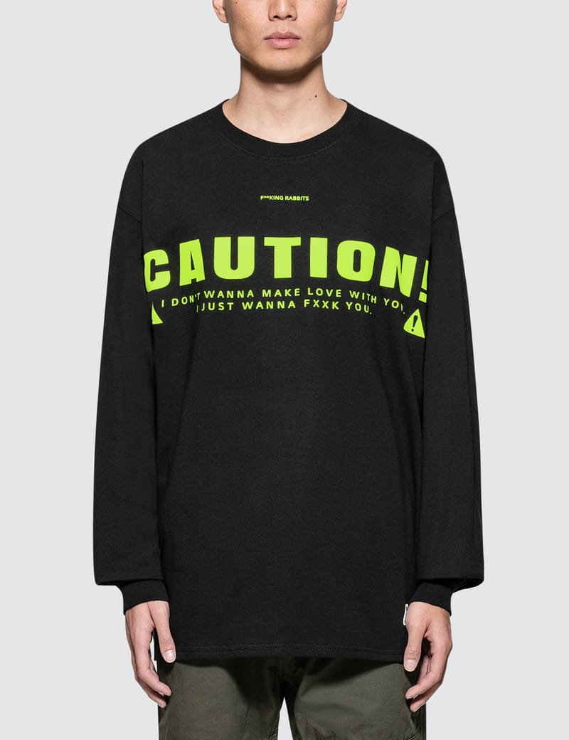何でも揃う FR2 - Caution L/S T-Shirt | HBX - Globally Curated Fashion ウェア