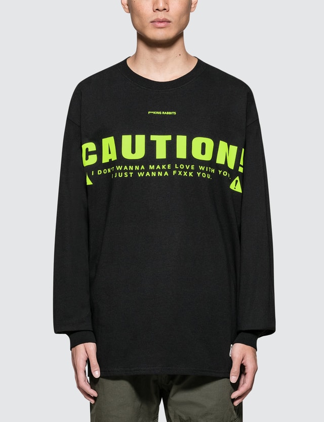 #FR2 - Caution L/S T-Shirt | HBX