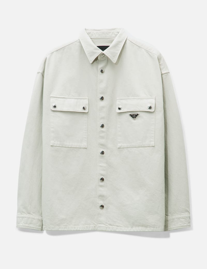 Prada - BULL DENIM SHIRT | HBX - Globally Curated Fashion and