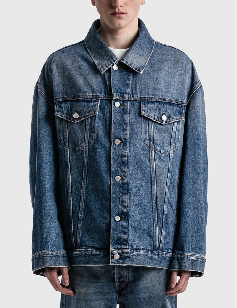 Acne Studios - OVERSIZED DENIM JACKET | HBX - Globally Curated