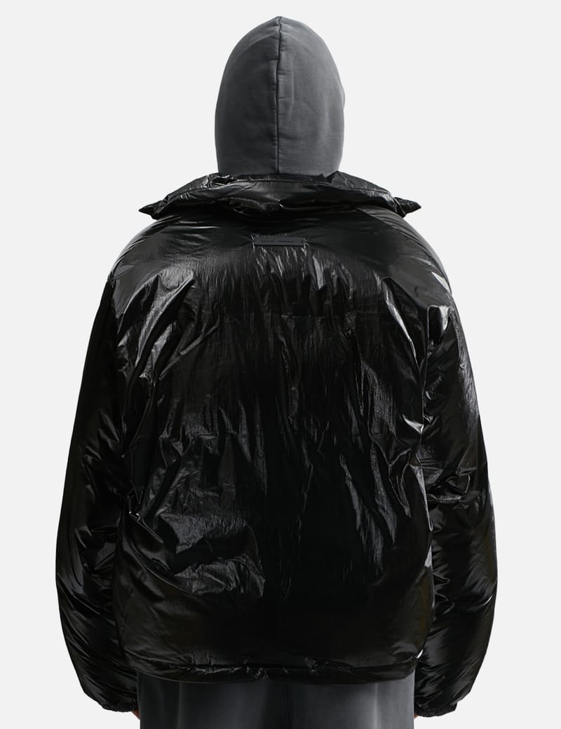 Fear of God Essentials Ripstop Nylon Puffer Jacket - Metallic