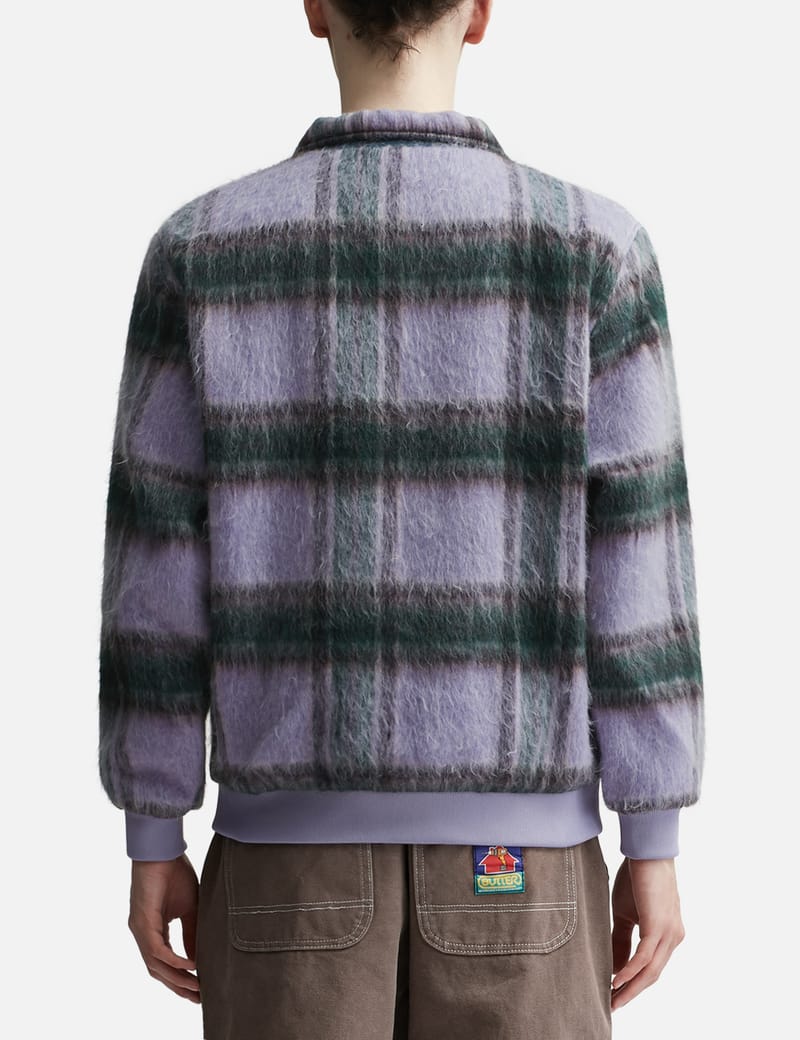 Butter Goods - HAIRY PLAID JACKET | HBX - Globally Curated Butter Goods - HAIRY PLAID JACKET | HBX - Globally Curated