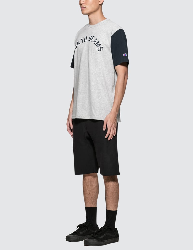 CHAMPION REVERSE WEAVE X BEAMS ☆ ベースボールTシャツ CHAMPION REVERSE WEAVE X BEAMS ☆ ベースボールTシャツ
