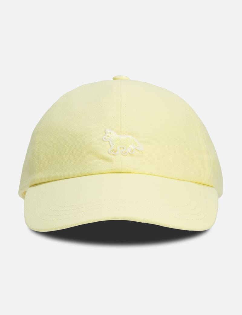 メゾンキツネ - Bold Fox Head Leather Patch 6P Cap | HBX