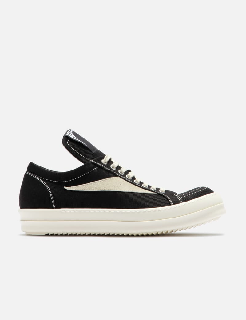 Rick Owens Drkshdw - Elongated Hollywood Tongue Vintage Sneaker | HBX