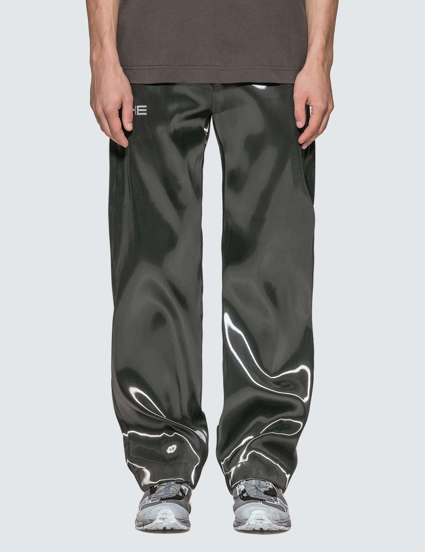 Heliot Emil - Liquid Metal Suit Pants | HBX - Globally Curated 