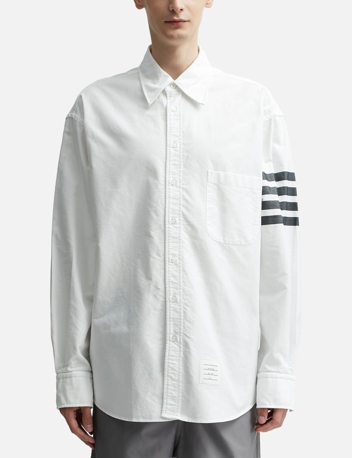 Long Sleeve Tee With 4 Bar Stripe main image 1
