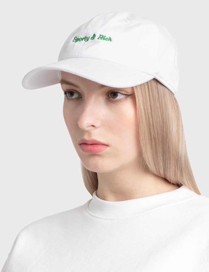 Sporty&Rich｜CAPS (1800 Health Hat - Verde/White (AC039S SPORTY & RICH Unisex Hat 1800 Health - Verde/White | Central