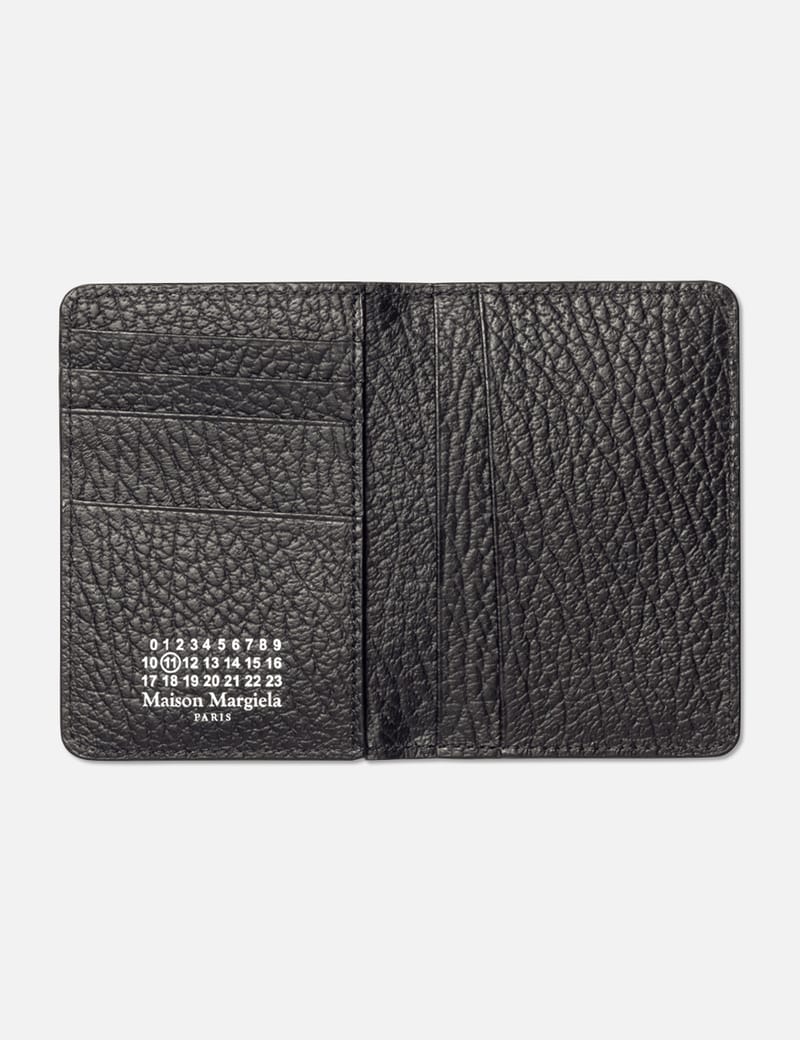 ■Maison Margiela■ 4 Stitch Slim 6 Slot Card Holder Black S Maison Margiela - Four stitches cardholder | HBX - Globally