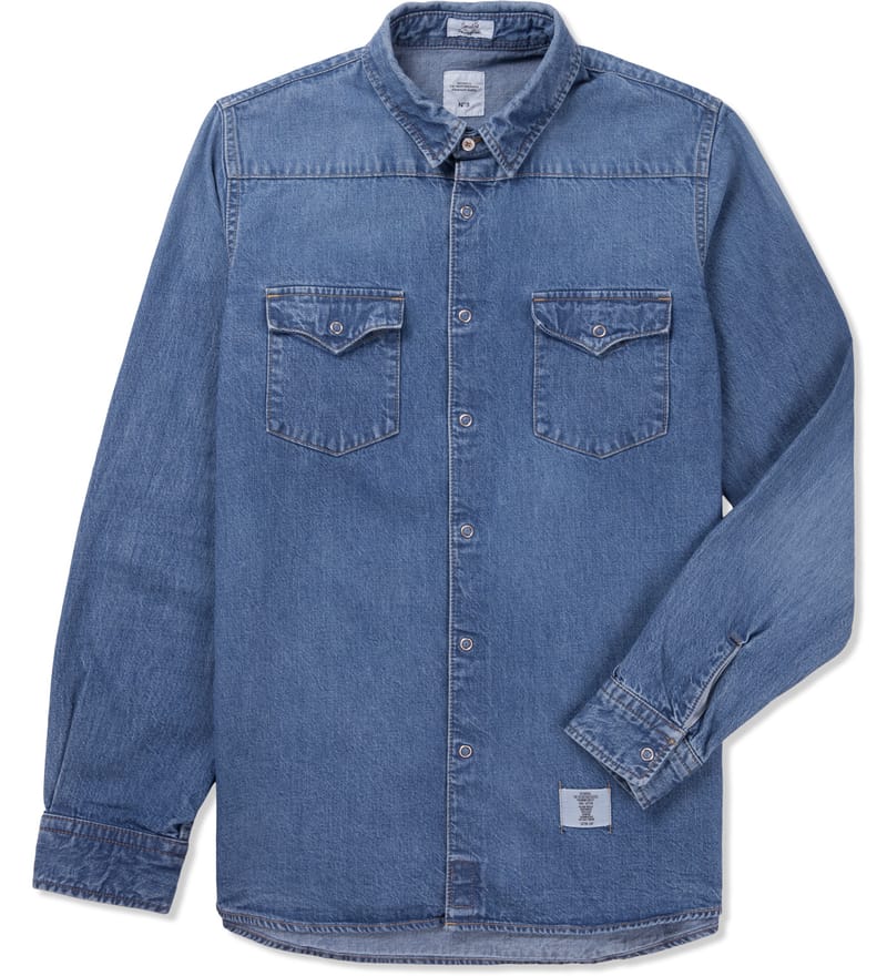 Bedwin & The Heartbreakers - Indigo Pork L/S Denim Western