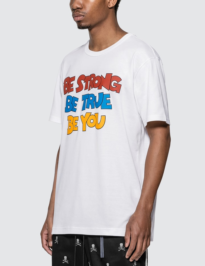 Mastermind World LogoFlocked Cotton Jersey Tshirt HBX Globally