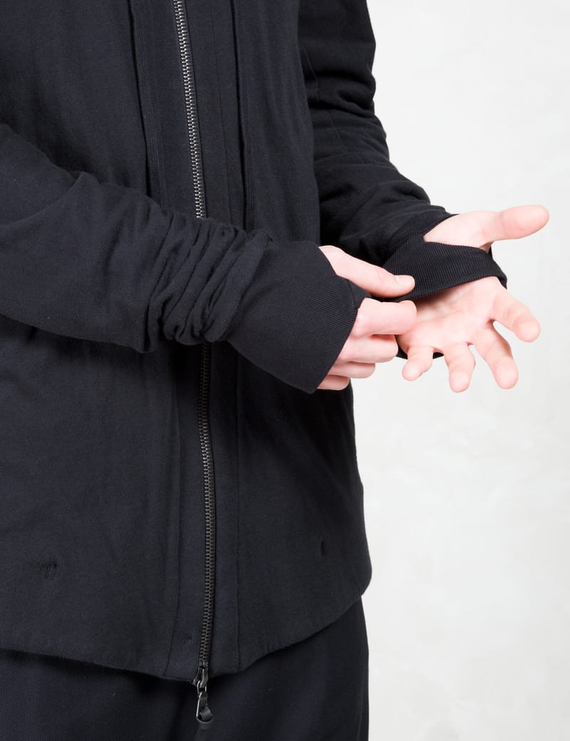 11 By Boris Bidjan Saberi - Soft Cotton Zip Front Hoodie | HBX