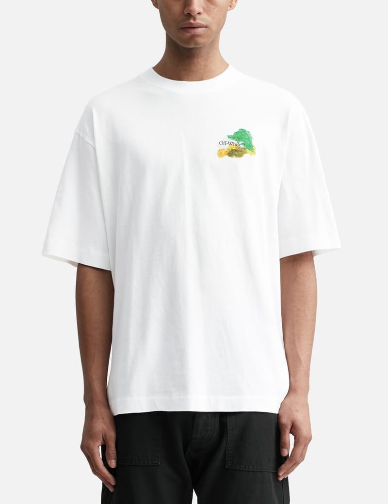 Off-White™ - Brush Arrow Oversize Skate T-shirt | HBX - Globally