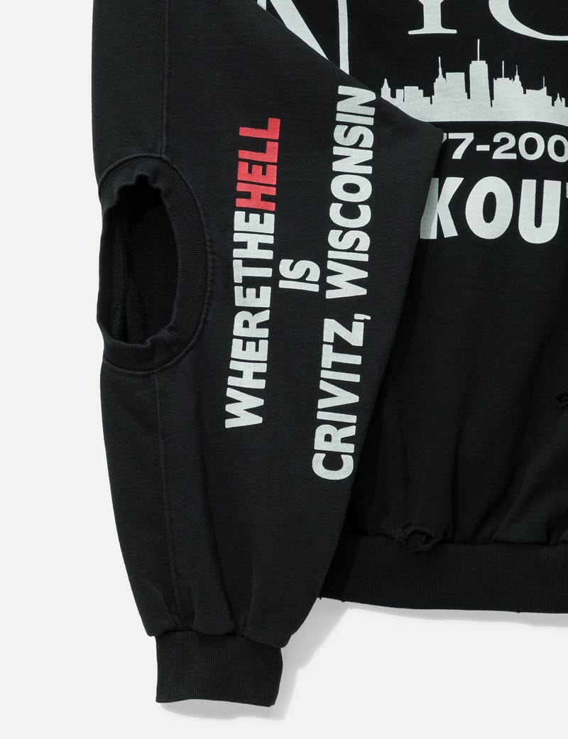Protocol-Index Reconstructed Sweatshirts Zip Hoodie - アート