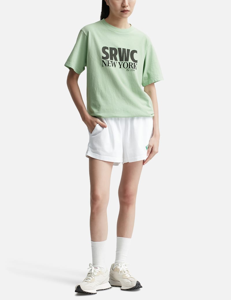 Sporty & Rich - SRWC 94 T-shirt | HBX - Globally Curated Fashion ...