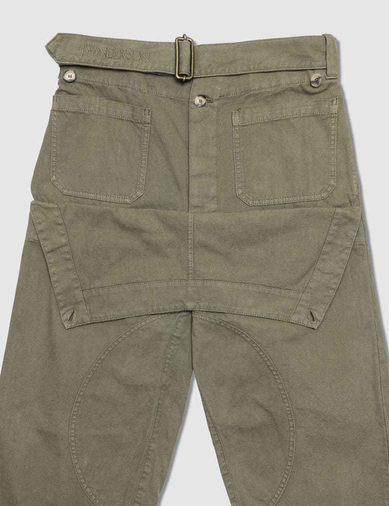 JW Anderson - Garment Dyed Army Trousers | HBX