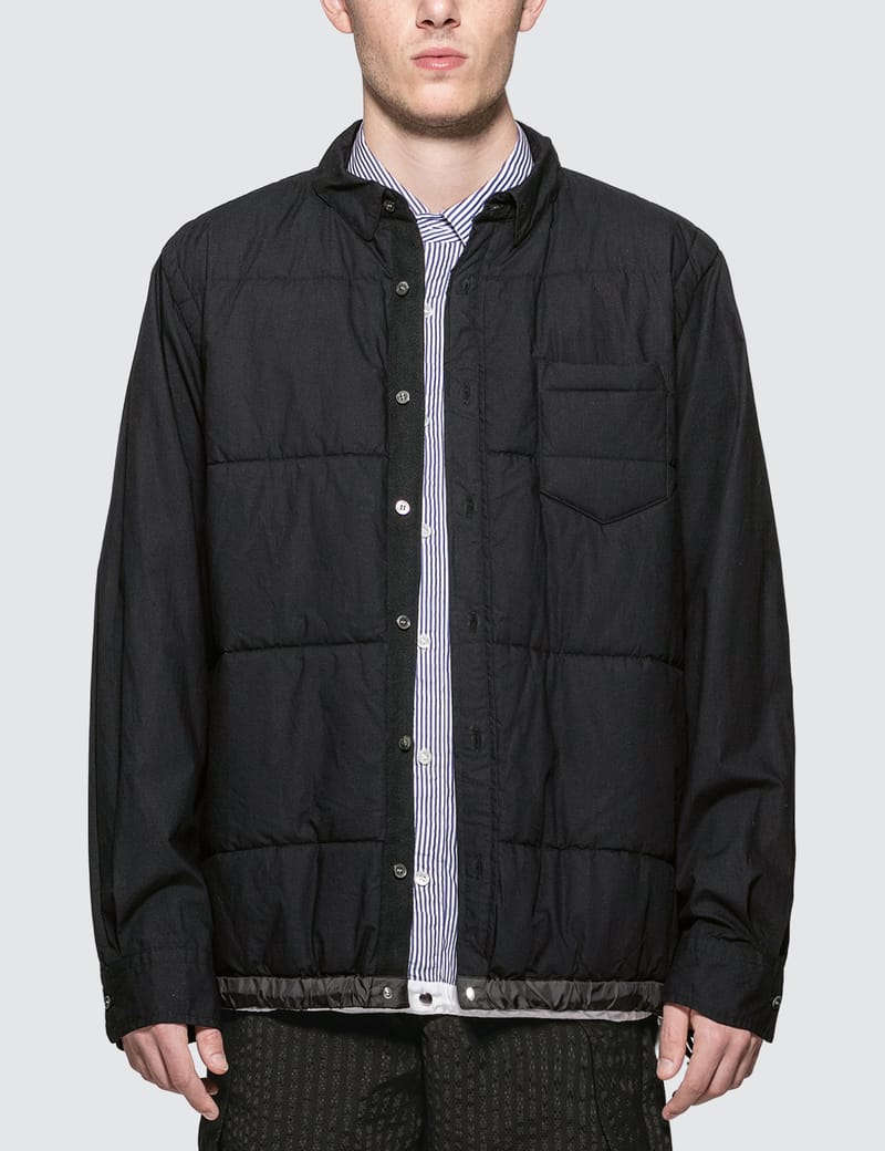 Sacai - Cotton Quilted Shirt | HBX - Globally Curated Fashion and