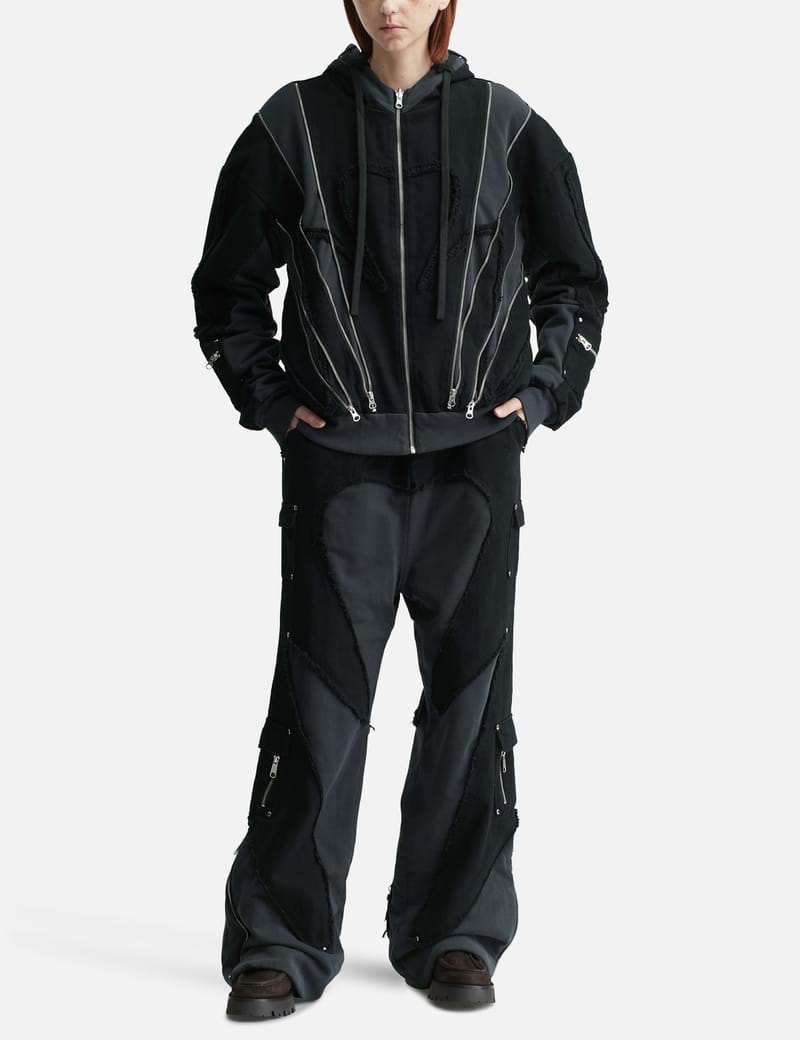 パンツ FINE CHAOS Waxed White Cargo Trousers FINE CHAOS Waxed White Cargo Trousers - オーガニックコットン製