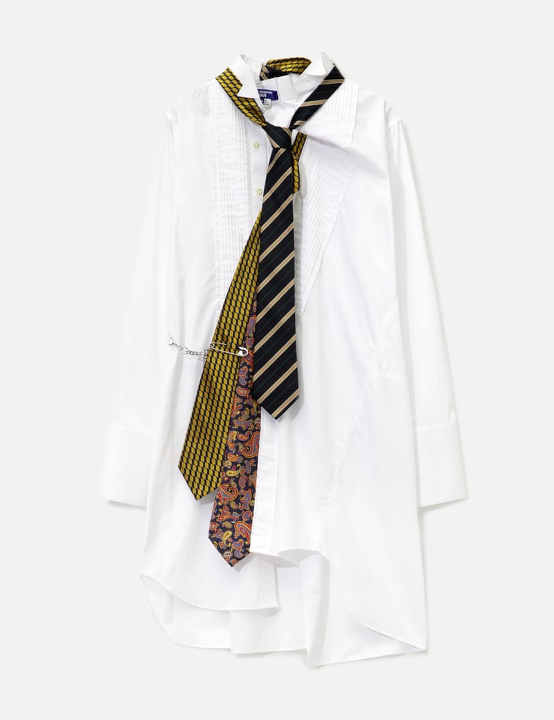 Junya Watanabe Man Elongated Shirt With Triple Tie - トリプルタイ