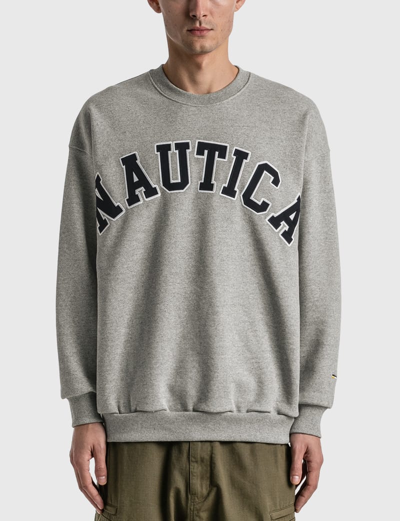 Nautica JP - Arch Logo Crewneck Sweatshirt -HBX LTD- | HBX ...