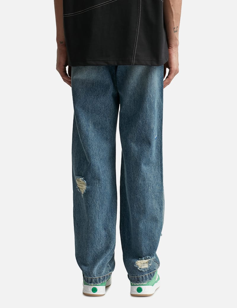 Ader Error - Destroyed Jeans | HBX - Globally Curated Fashion and