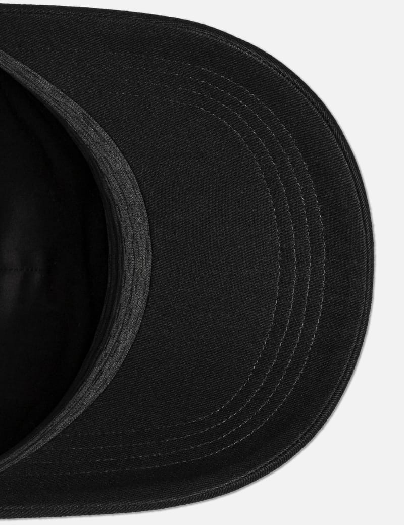 キャップ MONCLER SS25 Gabardine baseball cap (K10933B00055 050) Moncler Black Gabardine Baseball Cap Moncler