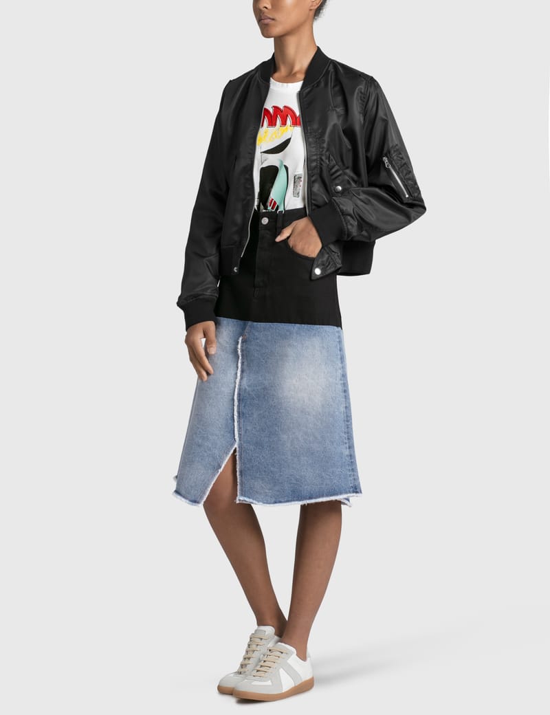 MM6 Maison Margiela - Nylon Bomber Jacket | HBX - Globally