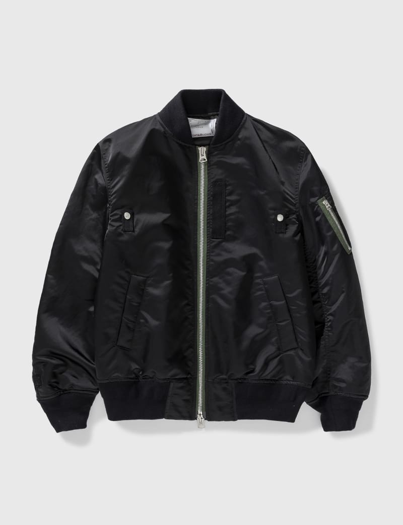 Sacai - MADSAKI Nylon Blouson Jacket | HBX - HYPEBEAST 為您