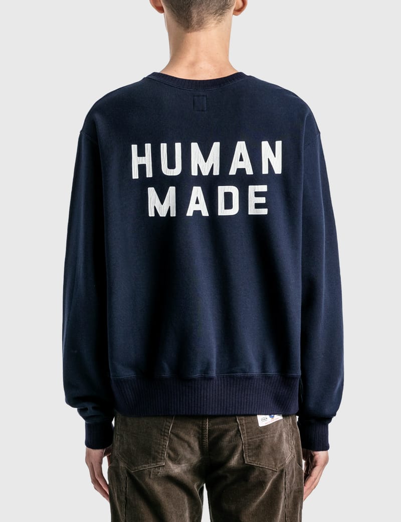 Human Made - ミリタリー クルーネック スウェットシャツ | HBX ...
