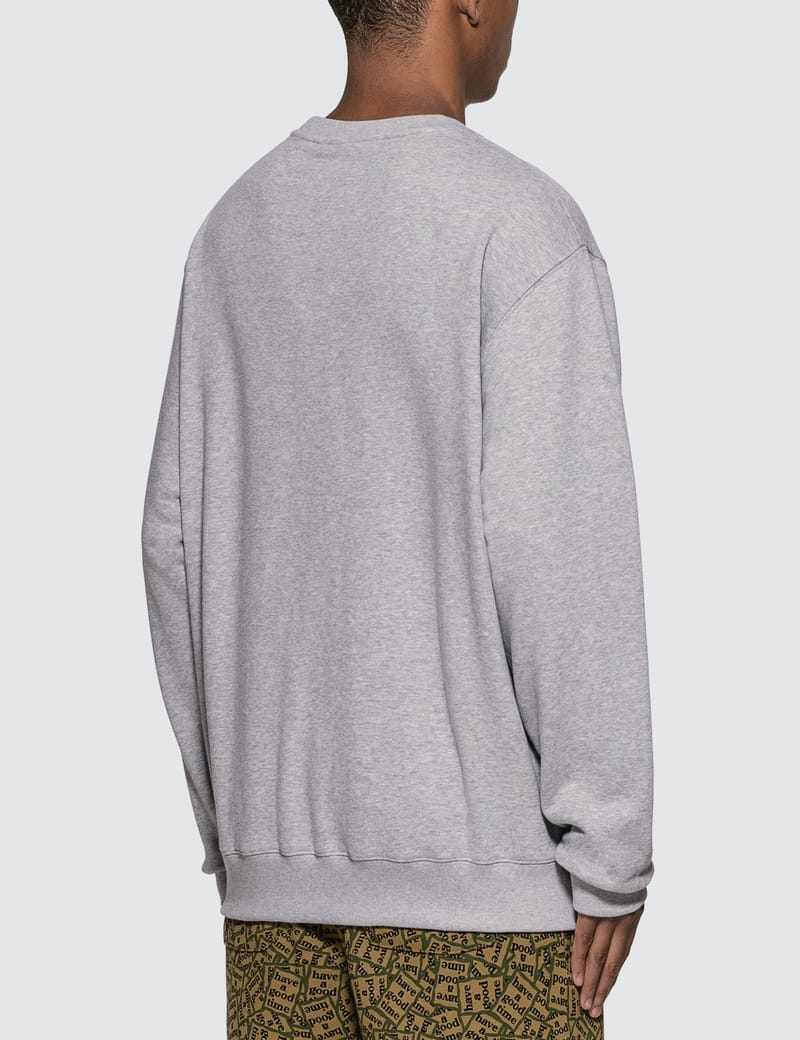 【HAVE A GOOD TIME 】Amoeba Frame Crewneck Have A Good Time - Arm Frame Sweatshirt | HBX - Globally