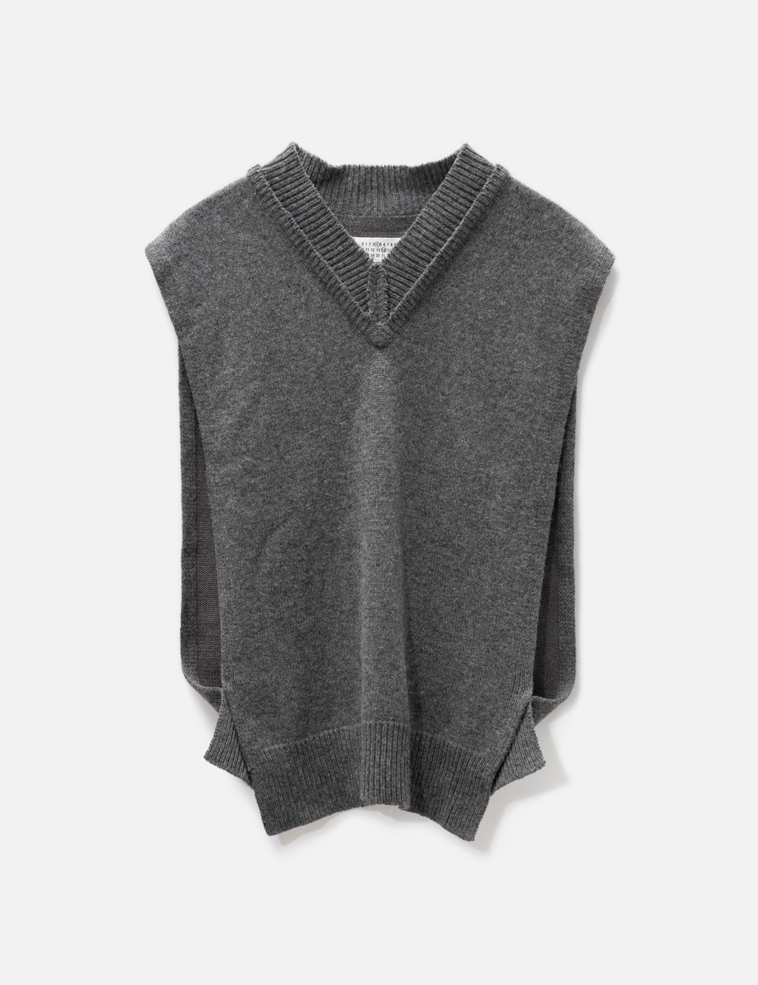 Maison Margiela - Layered Knit Vest | HBX - Globally Curated Fashion and Lifestyle by Hypebeast