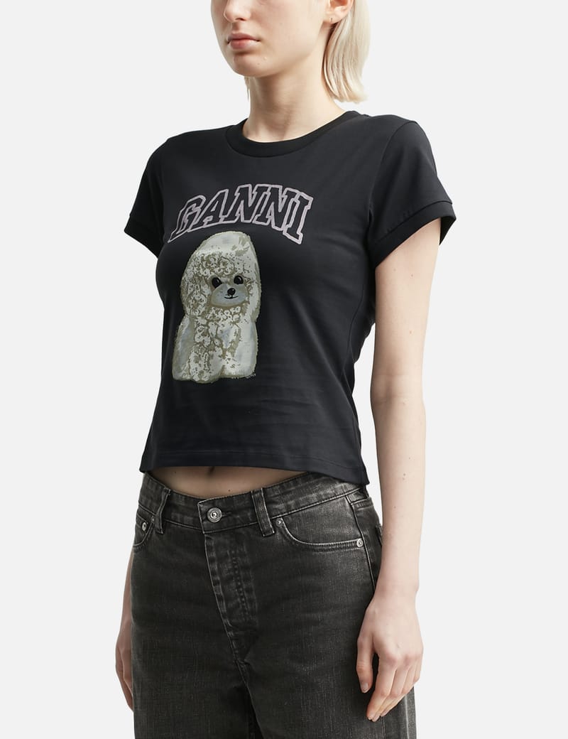 Ganni - Poodle Print T-Shirt | HBX
