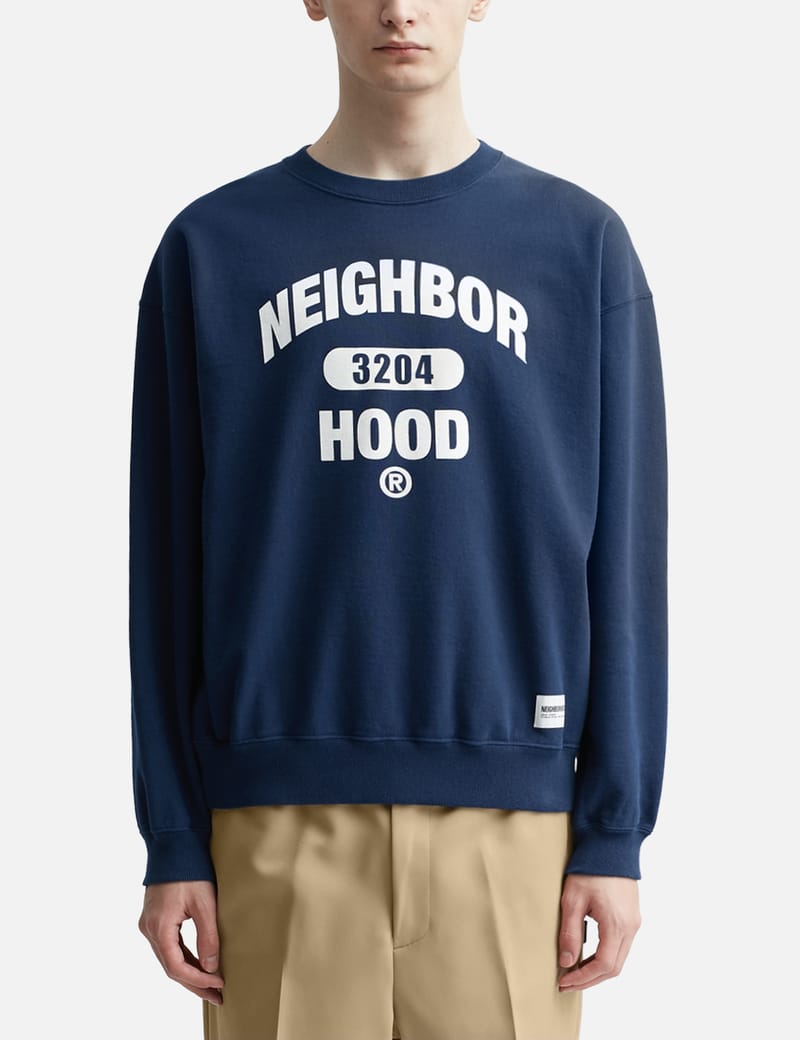 NEIGHBORHOOD - COLLEGE SWEATSHIRT | HBX - Globally Curated Fashion ...