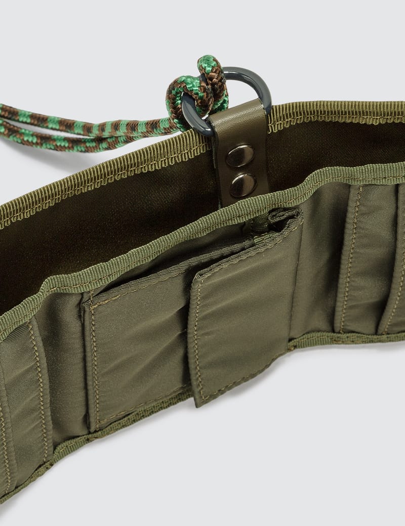 Sacai - Sacai X Porter Nylon Trifold Wallet | HBX