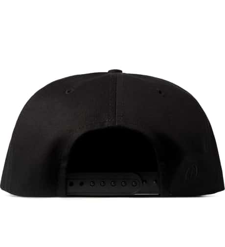 Stampd - Gold Leather Studded Snapback Cap | HBX - Globally