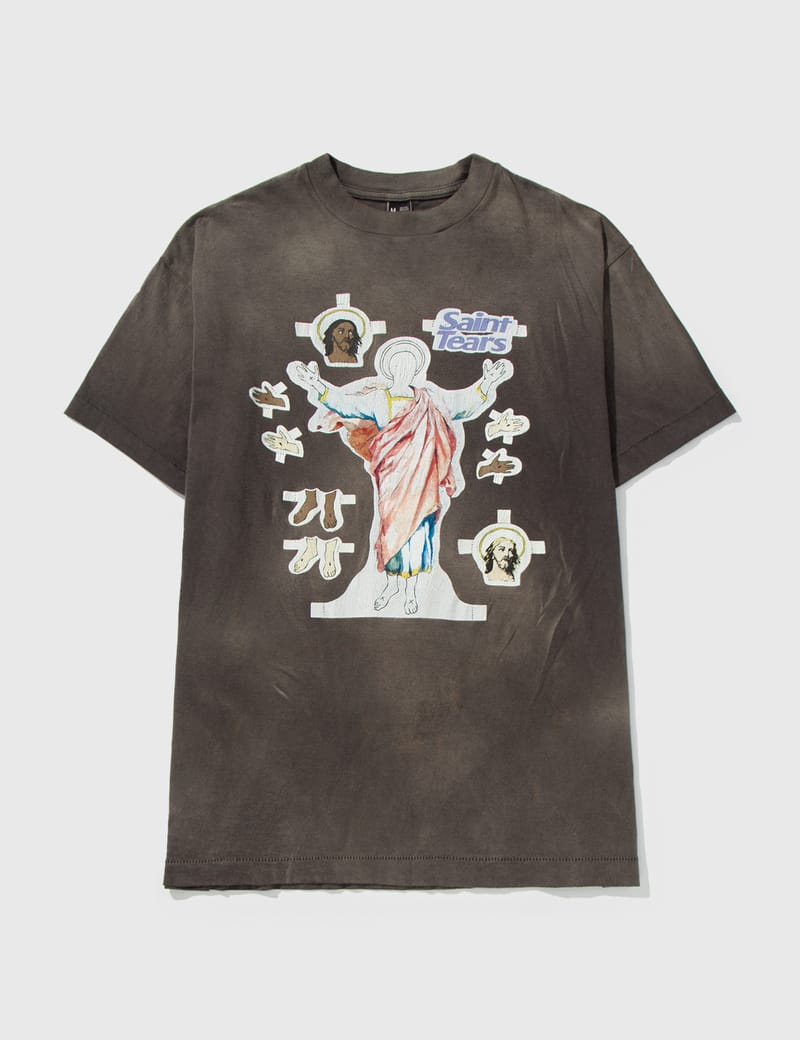 Saint Michael - Denim Tears Yes T-shirt | HBX - Globally Curated