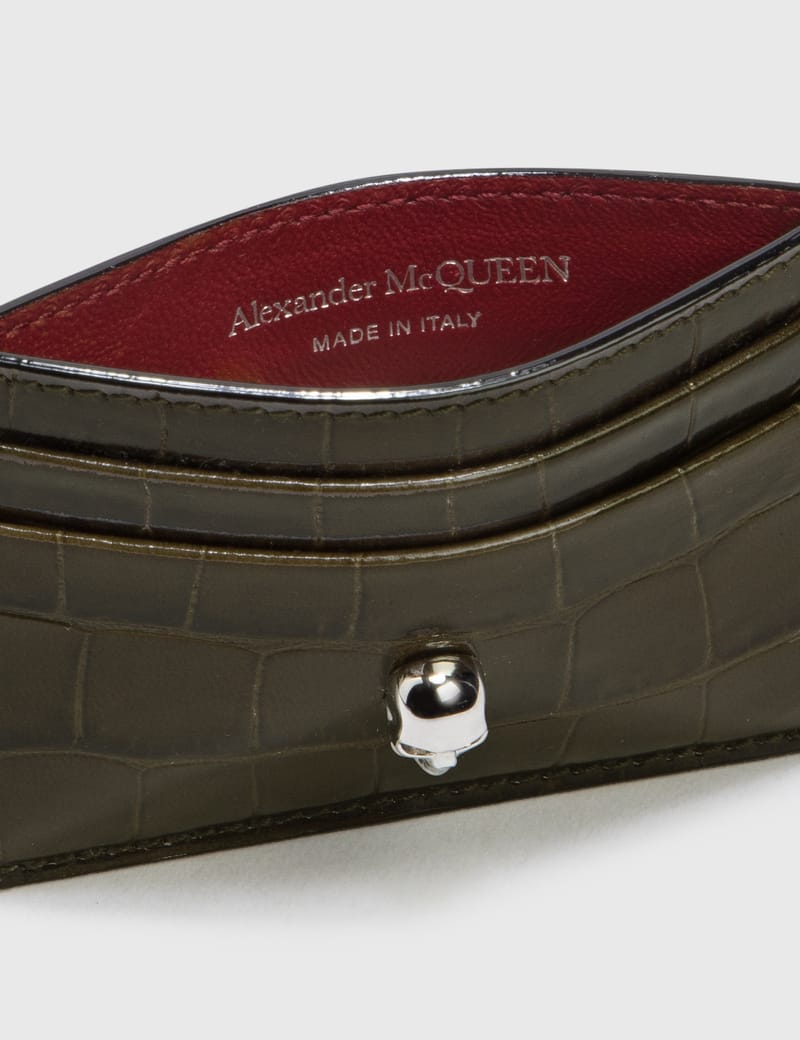 Alexander McQueen - Skull Cardholder | HBX - Globally
