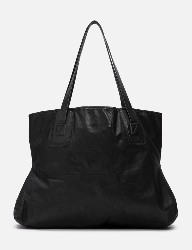 Rick Owens - RICK OWENS LEATHER TOTE BAG | HBX - Globally Curated