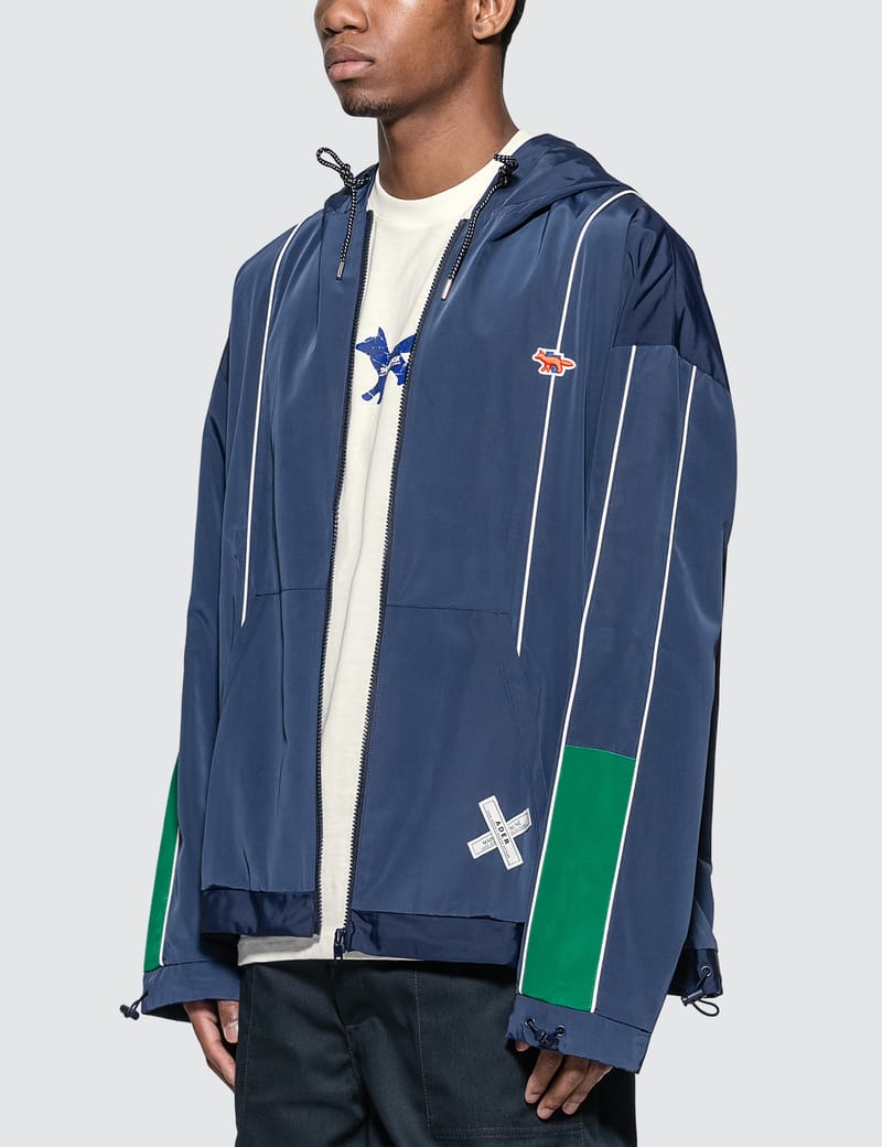 Maison Kitsuné - Ader Error x Maison Kitsune Tetris Fox Zip-Up