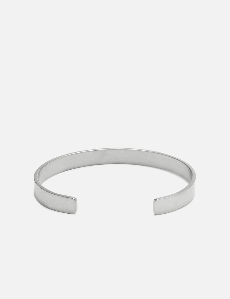Maison Margiela - Logo Wide Cuff Bracelet | HBX - Globally