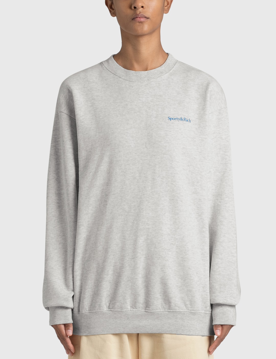 Sporty & Rich - Drink Water Sweatshirt | HBX - Globally Curated Fashion ...